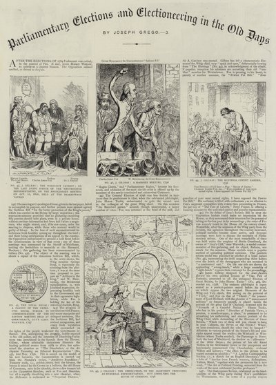 Parliamentary Elections and Electioneering in the Old Days by English School